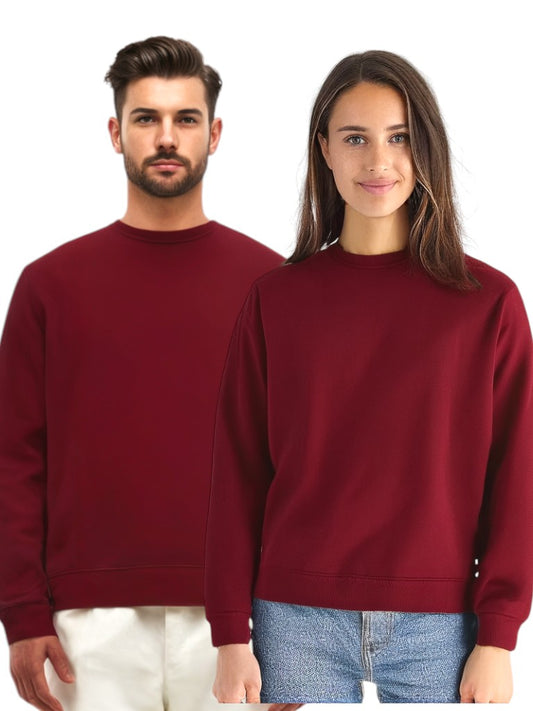 Essence Crewneck Sweatshirt - Maroon