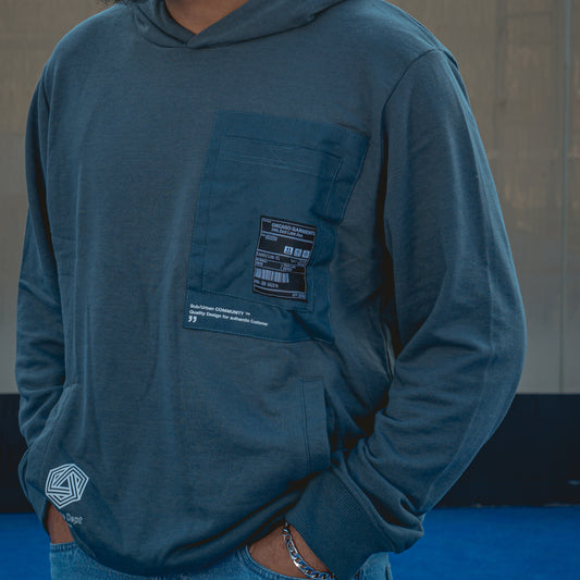 Ocean Pocket Hoodie